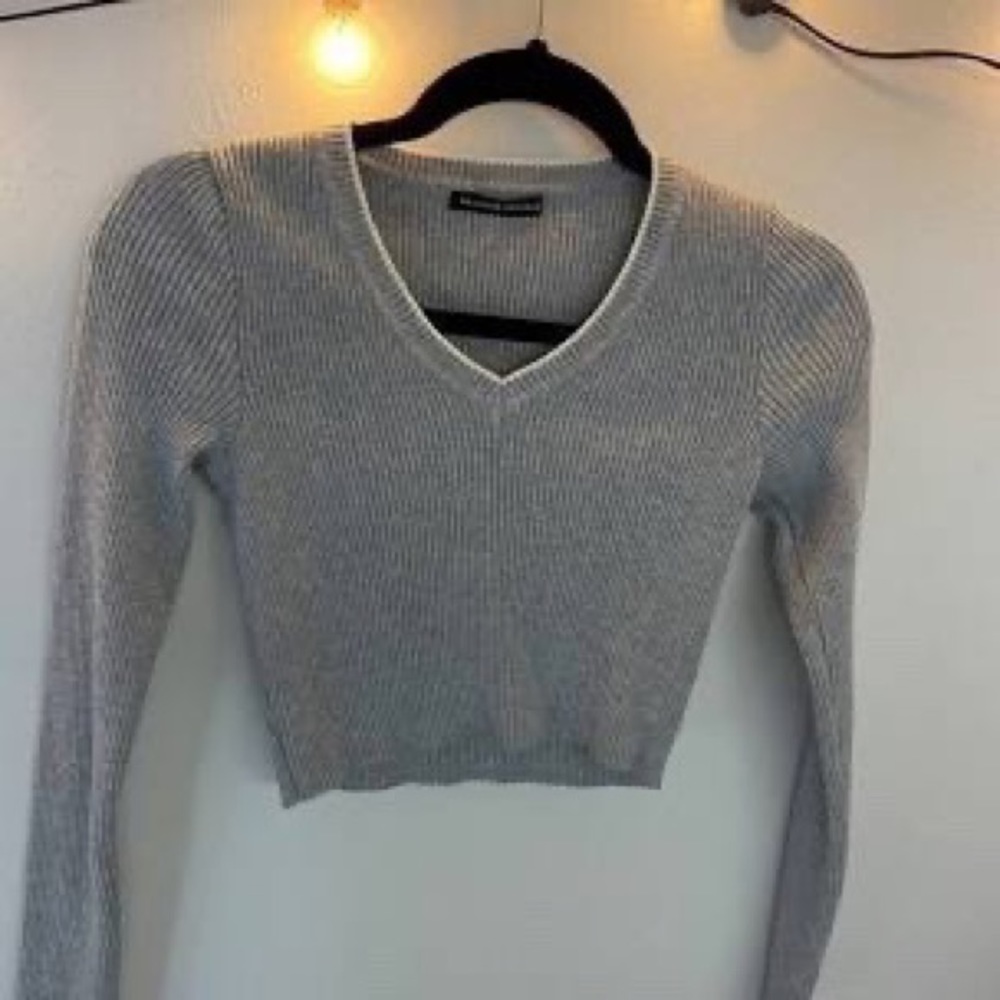 Brandy Melville milena gray sweater